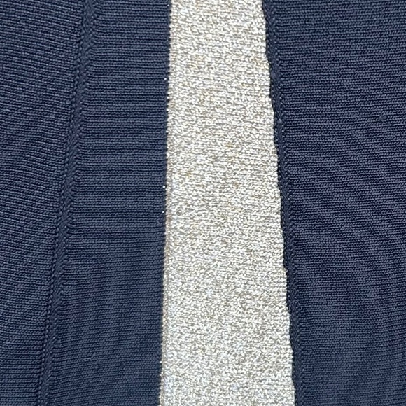 Ted Baker Wytney Black & Gold Cold Shoulder Skater Dress Size 3 - Picture 10 of 16